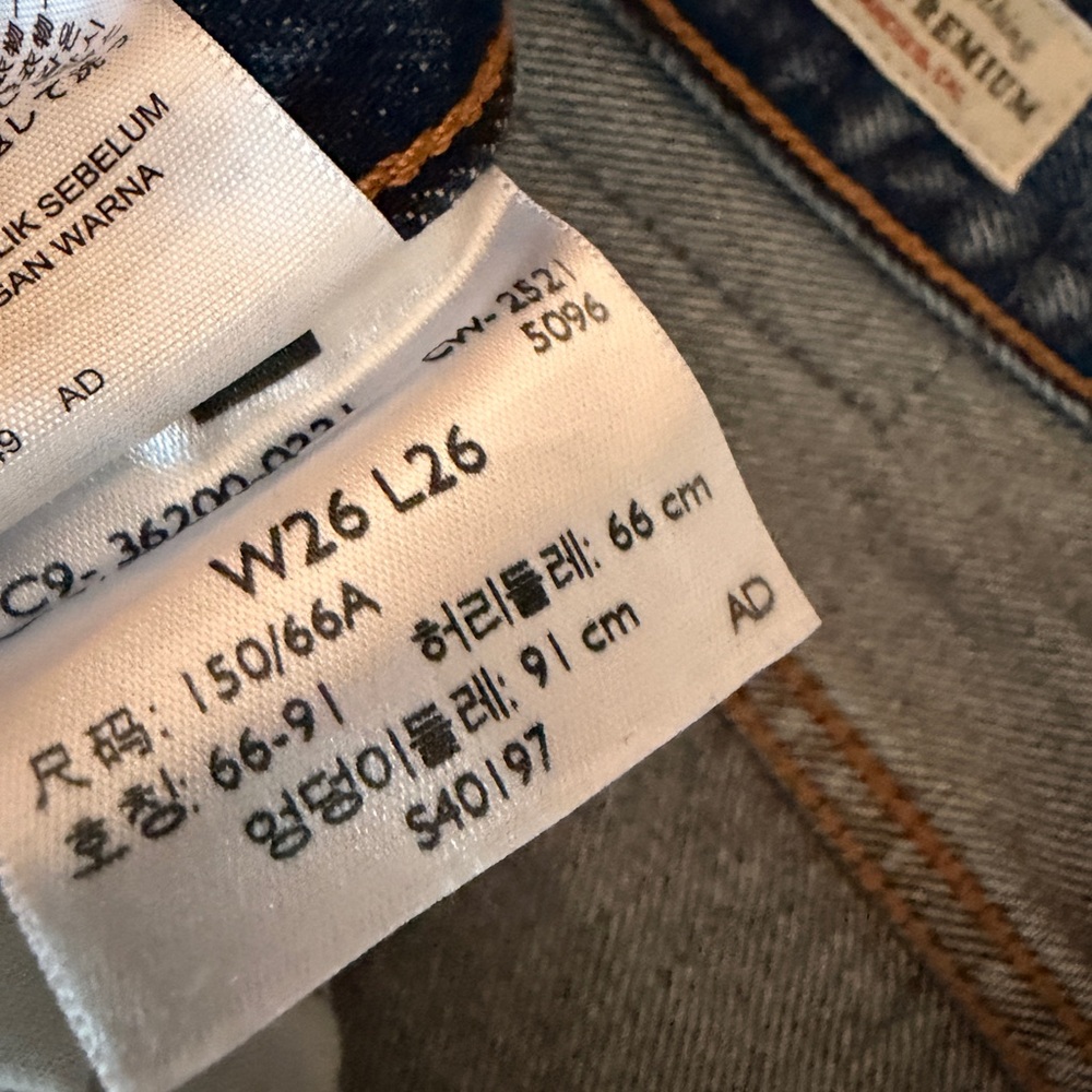 Levi’s women’s denim